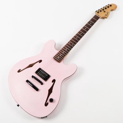 【訳あり】Fender フェンダー Tom DeLonge Starcaster RW BHW Satin Shell Pink エレキギター アウトレット