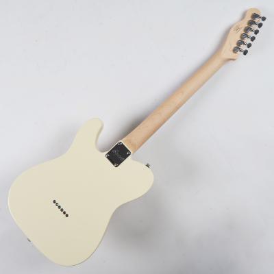 【訳あり】Squier スクワイヤー スクワイア Affinity Series Telecaster Thinline Laurel Fingerboard Black Pickguard Olympic White エレキギター アウトレット ボディバック画像