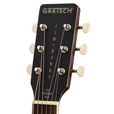 【訳あり】GRETSCH グレッチ Jim Dandy Dreadnought Deep Cherry Burst アコースティックギター アウトレット ヘッド画像