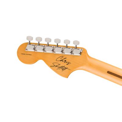 【訳あり】Fender フェンダー Chris Shiflett Cleaver Telecaster Deluxe Charcoal Frost Metallic エレキギター アウトレット ヘッド