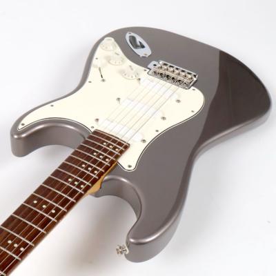 【中古】 エレキギター Three Dots Guitars S Series LS-SPC Dolphin Grey Metallic Rosewood FingerBoard 2020年製 EMG SLV を搭載した S Model ミッドブースト回路搭載 スリードッツ カッタウェイ側