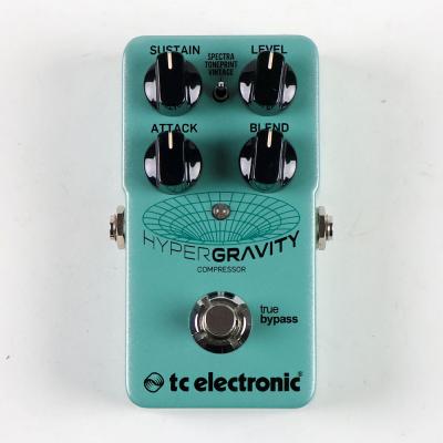 【中古】 コンプレッサー tc electronic HYPERGRAVITY COMPRESSOR ハイパーグラビティー ギターエフェクター 正面