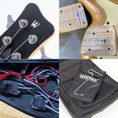 【中古】 WARWICK ワーウィック Streamer CV 4 Natural Satin Teambuilt Pro Series MOD. エレキベース ヘッド傷、ネック、基盤、付属品