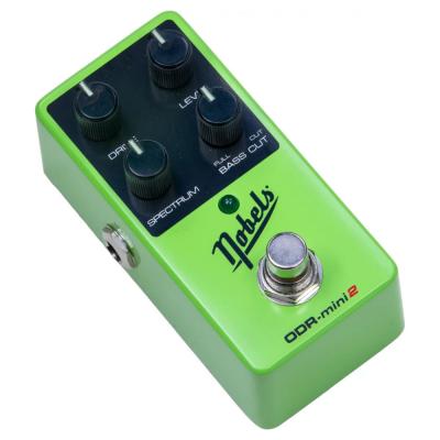 Nobels ノーベルズ ODR-mini 2 オーバードライブ ギターエフェクター 左斜めアングル画像