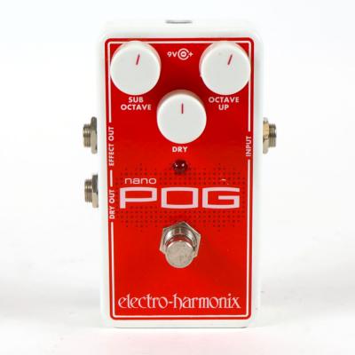 【中古】 オクターバー エフェクター ELECTRO-HARMONIX nano POG Polyphonic Octave Generator ギターエフェクター