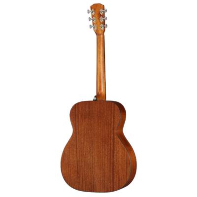 MORRIS モーリス F-1 BS 2025 Renewed Series ブラウンサンバースト アコースティックギター バック画像