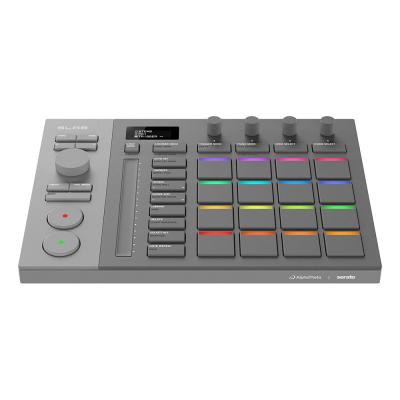 AlphaTheta SLAB Serato Studio Controller アルファシータ Seratoスタジオ専用コントローラー 正面