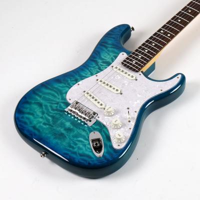 【中古】 Fender フェンダー 2024 COLLECTION MADE IN JAPAN HYBRID II STRATOCASTER AQM 2023年製 Quilt Maple Top ストラトキャスター エレキギター ボディ