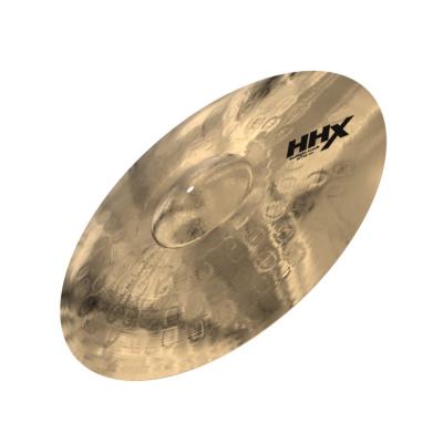 SABIAN セイビアン HHX-19RLCR-B HHX REDLIGHT CRASH 19インチ クラッシュシンバル 斜めアングル画像