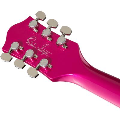 GRETSCH グレッチ G6120T-HR Brian Setzer Signature Hot Rod Hollow Body with Bigsby Candy Magenta エレキギター フルアコ ヘッドバック画像