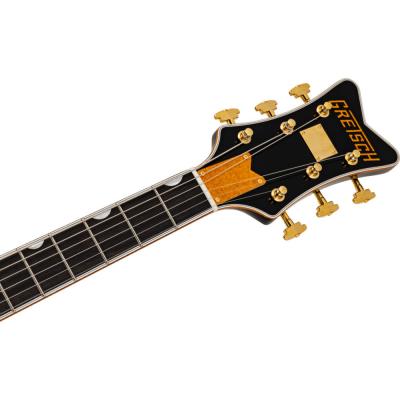 GRETSCH グレッチ G6136T-59 Vintage Select Limited Edition ’59 Falcon Hollow Body with Bigsby Black エレキギター フルアコ ヘッド画像