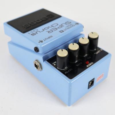 【中古】スーパーコーラス エフェクター BOSS CH-1 Super Chorus ギターエフェクター コーラス 本体画像 斜め