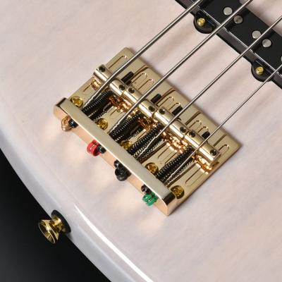 BACCHUS バッカス Global Series WL4-STD/RSM SSW GD エレキベース ゴールドハードウェア仕様 ブリッジ部