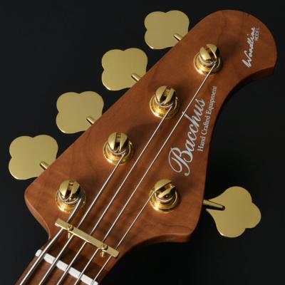 BACCHUS バッカス Global Series WL5-STD/RSM SSW GD エレキベース 5弦ベース ゴールドハードウェア仕様 ヘッド部