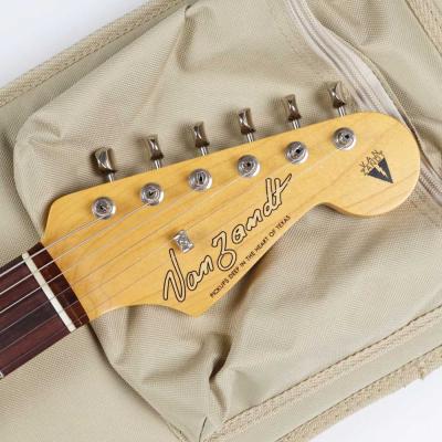 【中古】 エレキギター Vanzandt STV-R2 Black 2024年製 ST 60sスタイル Type-4ネック アルダーボディー インディアンローズウッド指板 ラウンド張り ヴァンザント ヘッド画像