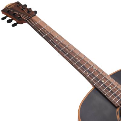 Bromo Guitars ブロモギターズ BAT8ME bk エレクトリックアコースティックギター 指板