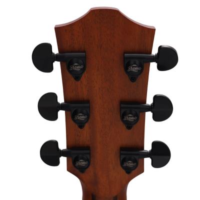 Bromo Guitars ブロモギターズ BAT8ME bk エレクトリックアコースティックギター ヘッド裏