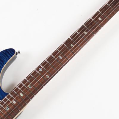 【中古】 エレキギター Freedom Custom Guitar Research HYDRA-FRT 24F 瑠璃(RRI) 2016年製 フリーダム ハイドラ フロイドローズタイプブリッジ 指板