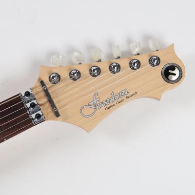 【中古】 エレキギター Freedom Custom Guitar Research HYDRA-FRT 24F 瑠璃(RRI) 2016年製 フリーダム ハイドラ フロイドローズタイプブリッジ ヘッド