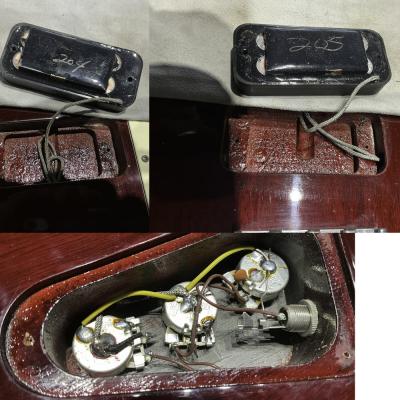 【中古】Gibson ギブソン Thunderbird Studio Cherry 2005年製 サンダーバード スタジオ 4弦エレキベース ピックアップ