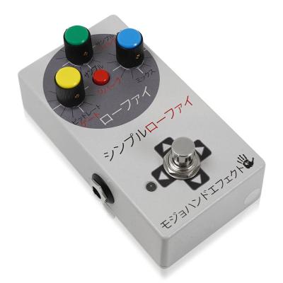 Mojo Hand Fx モジョハンドエフェクツ SMPLoFi ライジングサンエディション ギターシンセ ギターエフェクター 斜めアングル画像