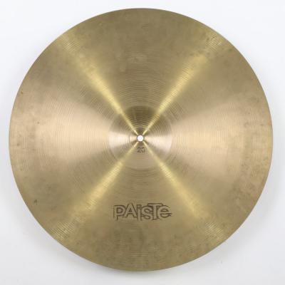 【中古】 ライドシンバル パイステ PAISTE Formula 602 MEDIUM RIDE 20インチ 1970s ビンテージシンバル 裏面