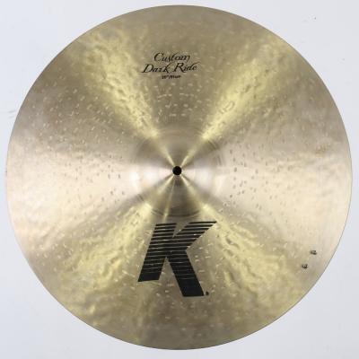 【中古】 リベット付きライドシンバル ジルジャン ZILDJIAN K.Zildjian K Custom Dark Ride 20インチ ライドシンバル