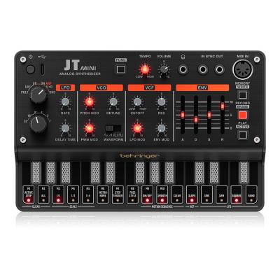 BEHRINGER JT MINI シンセサイザー 3VCO/マルチモードVCF/アルペジエーター/16ステップモーションシーケンサー搭載