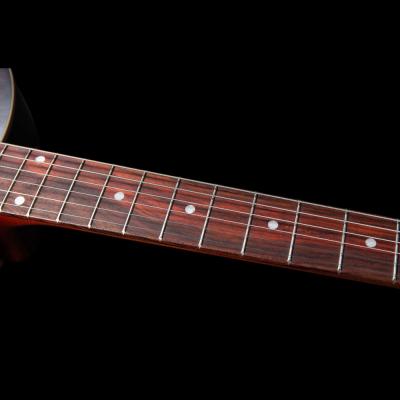 Godin ゴダン 5th Avenue Kingpin P90 Vintage Burst エレキギター フルアコギター 指板画像