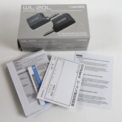 【中古】 BOSS WL-20L Wireless System ギターワイヤレスシステム 付属品