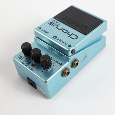 【中古】 コーラス エフェクター BOSS CE-3 Chorus Made in JAPAN ギターエフェクター 側面