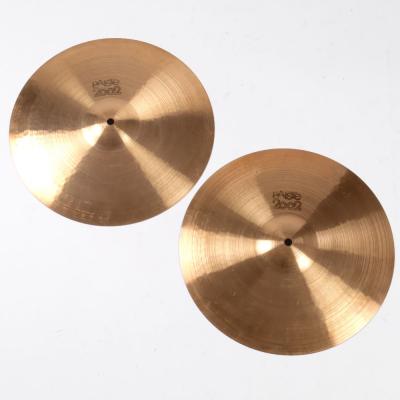 【中古】 ハイハットシンバル パイステ PAISTE 2002 Hi-Hat Pair 14インチ ペア 1970s ビンテージシンバル