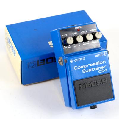 【中古】 コンプレッサー エフェクター BOSS CS-3 Compression Sustainer Made in Japan ギターエフェクター