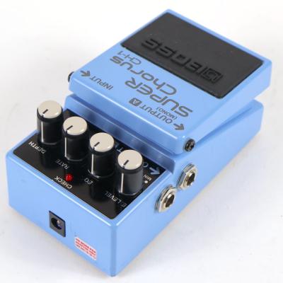 【中古】スーパーコーラス エフェクター BOSS CH-1 Super Chorus ギターエフェクター コーラス 左サイド