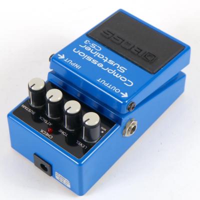 【中古】コンプレッサー エフェクター BOSS CS-3 Compression Sustainer ギターエフェクター 左サイド