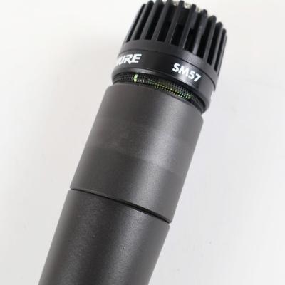 【中古】 マイク ダイナミックマイク 楽器用 SHURE SM57 シュアー 57 ゴーナナ シュア シール跡