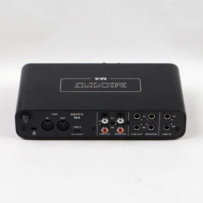 【中古】 オーディオインターフェイス MOTU M4 4in 4out USBオーディオインターフェイス 背面