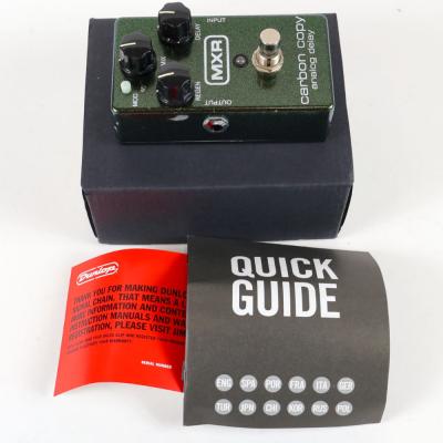 【中古】 アナログディレイ エフェクター MXR M-169 Carbon Copy Analog Delay ディレイ ギターエフェクター 付属品