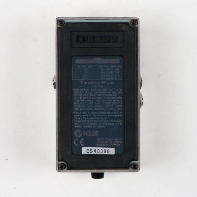 【中古】 クロマチックチューナー エフェクター BOSS TU-2 Chromatic Tuner ペダルチューナー 裏面