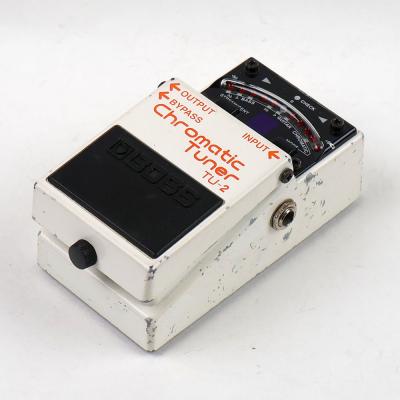 【中古】 クロマチックチューナー エフェクター BOSS TU-2 Chromatic Tuner ペダルチューナー 全体