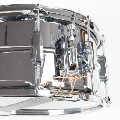 【中古】 スネアドラム ラディック Ludwig LM402 Supraphonic 14×6.5 スープラフォニック ストレイナー