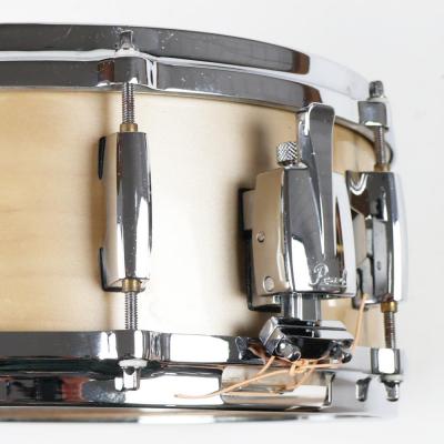 【中古】 スネアドラム パール Pearl Classic Maple 14x5.5 メイプルシェル MADE IN JAPAN ストレイナー