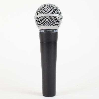 【中古】 マイク ダイナミックマイク SHURE SM58SE スイッチ付き シュアー 58 ゴッパ シュア 全体