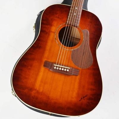 【中古】 アコースティックギター K.Yairi SL-MA1 Vintage Sunburst 2014年製 「乃木坂の詩」モデル ドレッドノートギターの85%サイズ Kヤイリ Made in Japan 日本製 ボディ画像