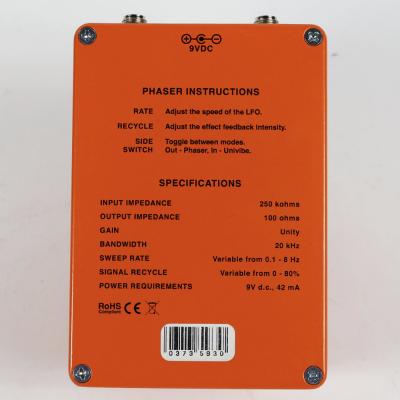 【中古】 フェイザー ROSS Phaser エフェクター 底面