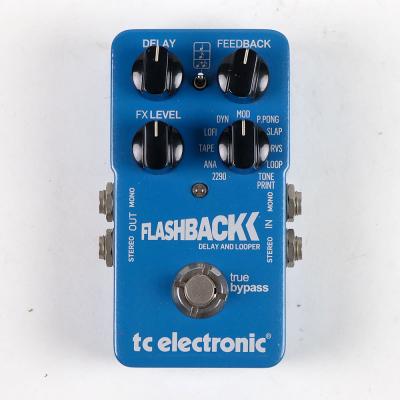 【中古】 ディレイ tc electronic Flashback Delay ギターエフェクター フラッシュバック ディレイ ルーパー 正面