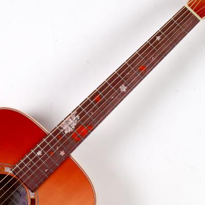 【中古】 アコースティックギター Headway HD SHIKIZAKURA ’23 SF,S-ESU/ATB 2023年製 ヘッドウェイ 四季桜シリーズ 指板、インレイ