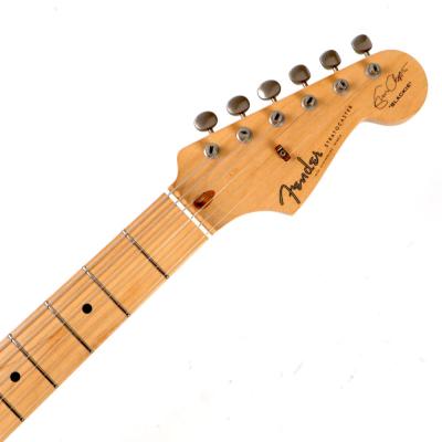 【中古】 エレキギター Fender Eric Clapton Stratocaster Maple Fingerboard Black 2012年製 Vintage Noiselessピックアップ搭載 フェンダー エリック・クラプトンモデル ブラッキー ヘッド
