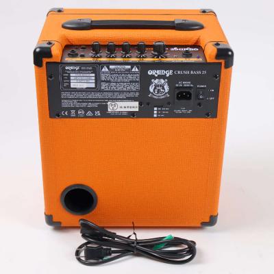 【中古】 ORANGE CRUSH BASS 25B ベースアンプ コンボ 背面