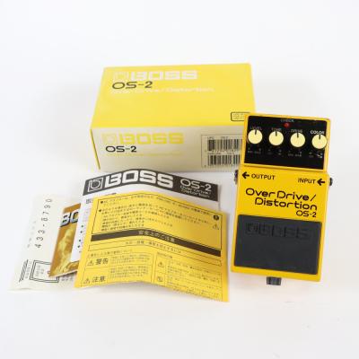【中古】オーバードライブ ディストーション エフェクター BOSS OS-2 OverDrive Distortion ギターエフェクター